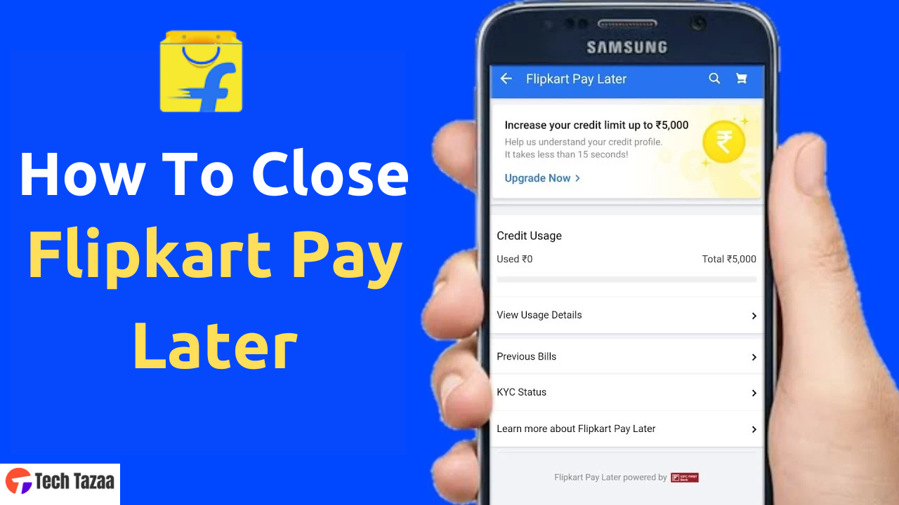 How to Close Flipkart Pay Later