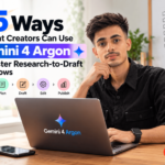 Gemini 4 Argon for content creators